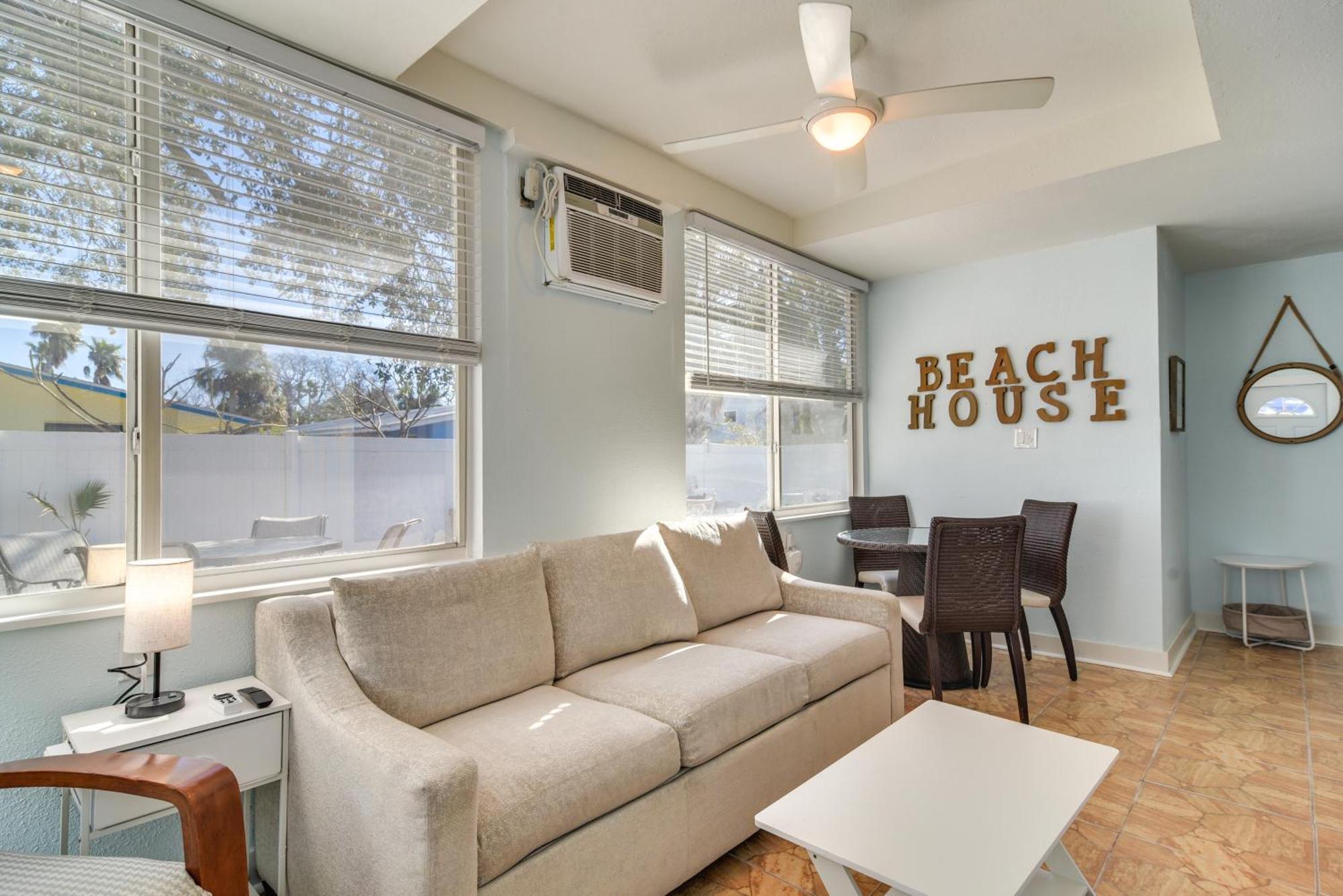 Florida Unit Steps From Indian Rocks Beach Access! Клиъруотър Бийч Екстериор снимка
